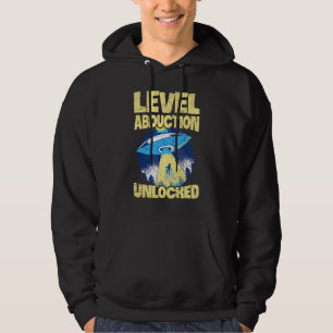Level Entführung entsperrt für einen Alien-Nerd Hoodie