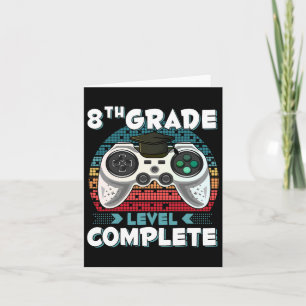 Level für kompletten Gamer, Abschluss der 8. Klass Karte