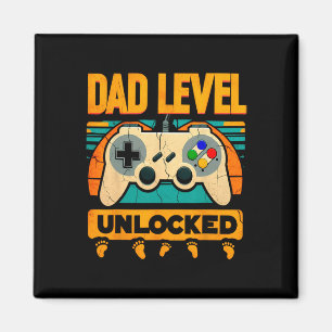 Level Unlocks Vater39s Day New Dad Magnet