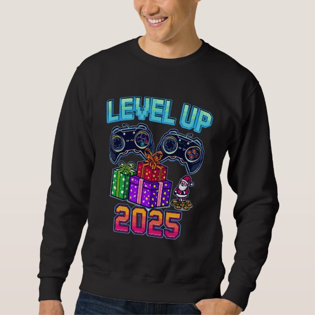Level Up 2025 Sweatshirt (Vorderseite)