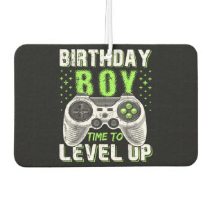 Level Up Birthday Boy Video Game Autolufterfrischer