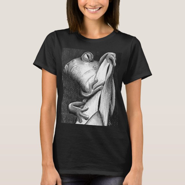 LEVEL UP: CHILL FROSCH T-Shirt (Vorderseite)