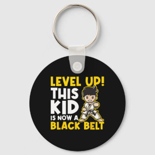 Level Up Dieser Kid Ist Jetzt Ein Schwarzgurtel - Schlüsselanhänger