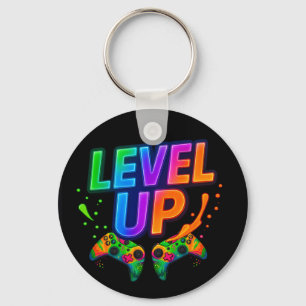 Level Up, Gamer-Schlüsselanhänger Schlüsselanhänger