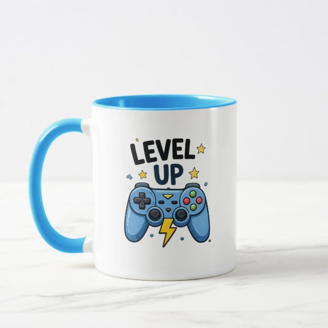 Level Up Gamer Tasse (Links)