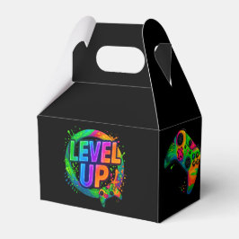 Level Up, Gamer-themen-Miniaturen-Gunstboxen Geschenkschachtel