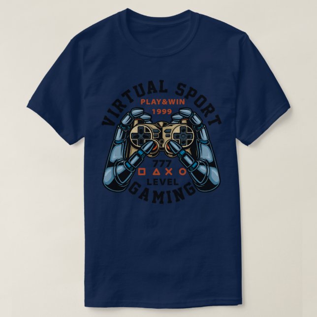 Level-Up-Gaming 1 T-Shirt (Design vorne)