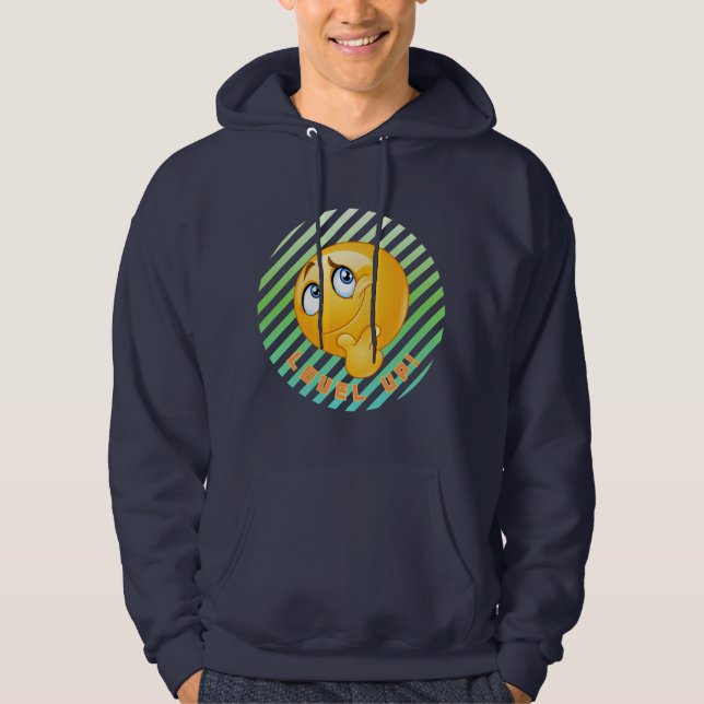 Level Up! Hoodie (Vorderseite)