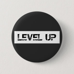 Level Up Inspiration / Motivierend Sprichwort Button