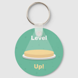 Level Up! | Level Up Button Schlüsselanhänger