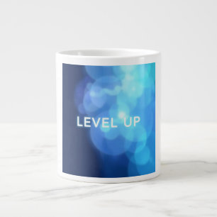 Level Up Mentalität Jumbo-Tasse