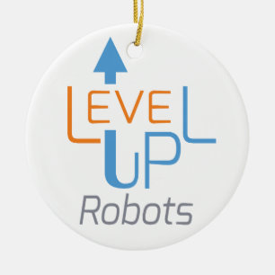 Level Up Roboter Weihnachtsschmuck
