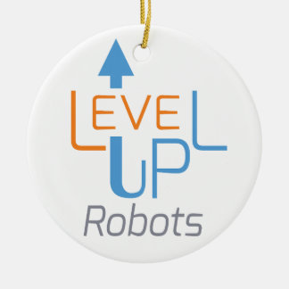 Level Up Roboter Weihnachtsschmuck