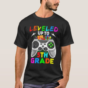 Level Up to 5th Grade Birthday Video Game Top Game