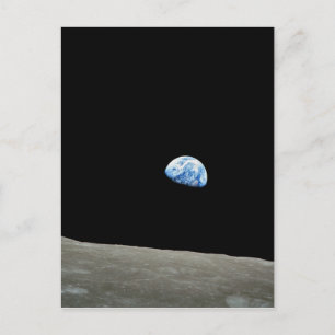 Lever de Terre sur la Lune Postkarte