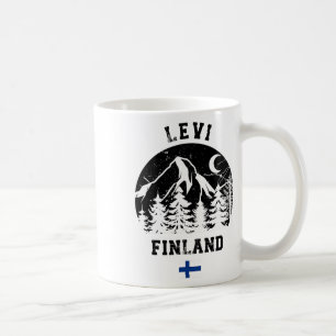 Levi Lapland Ski Resort Finnland Skigebiet Alpin Kaffeetasse
