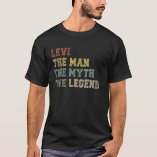 Levi Name Personalisiert den Menschen Der Mythos d T-Shirt