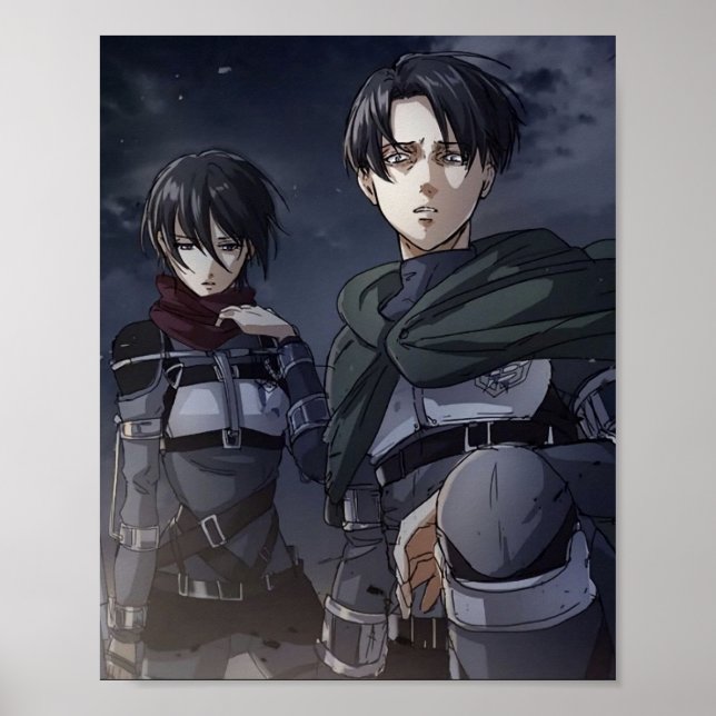 Levi x Mikasa Poster (Vorne)
