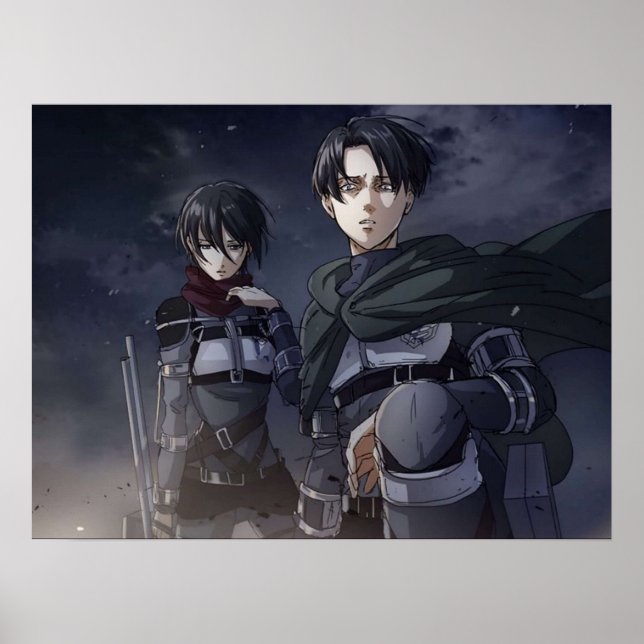 Levi x Mikasa Poster (Vorne)