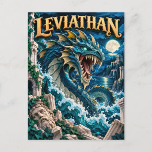 Leviathan, Paper Cut Monster Postkarte