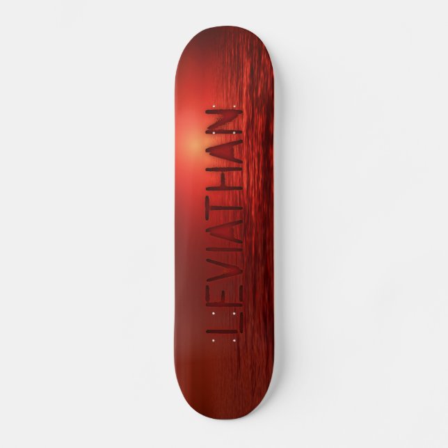 Leviathan Skateboard (Vorderseite)