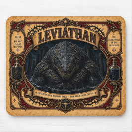 Leviathan, Vintage Zirkusmonster Mousepad