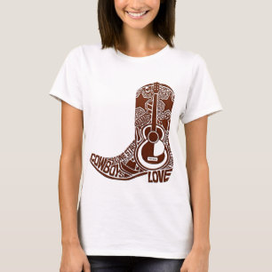 Levis Cowboystiefel-grüß dich einziger Stern Tex T-Shirt
