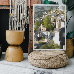 Levissihan Kayakoy Historische Hillside Häuser Kun Poster