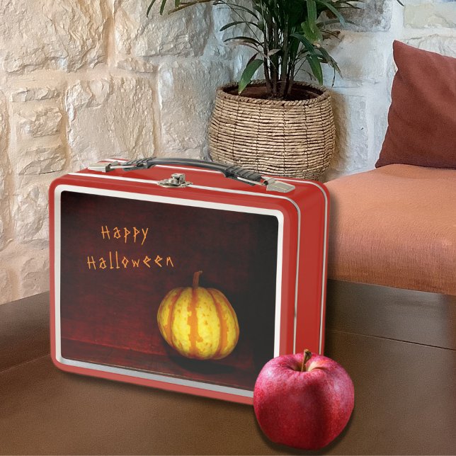 Levitate Pumpkin - Stillleben Metall Brotdose (Von Creator hochgeladen)