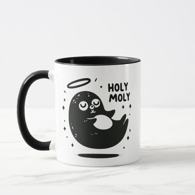 Levitating Holy Mole Mug – Cute Floating Animal  Tasse (Links)