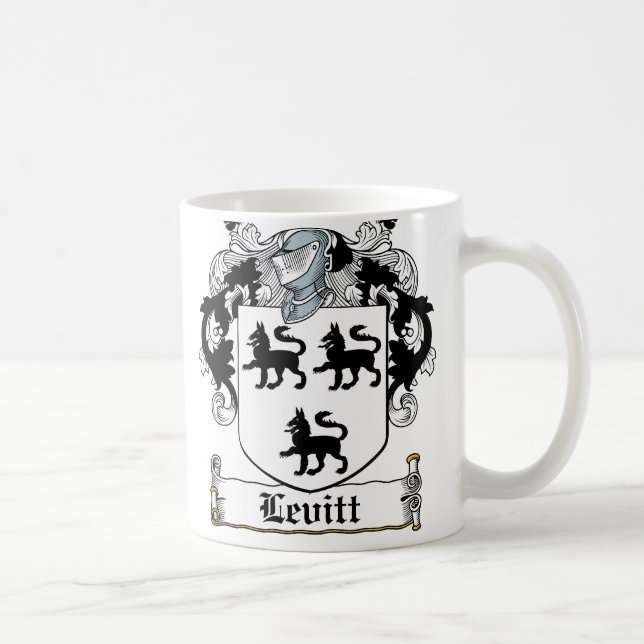 Levitt Familienwappen Tasse (Rechts)