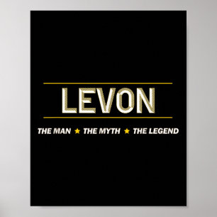 Levon - Der Mann, der Mythos, die Legende _ Männer Poster