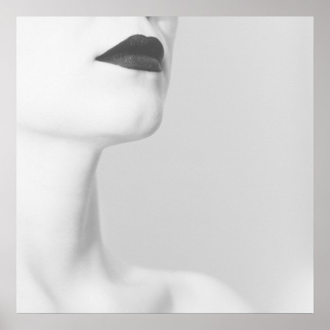 Lèvres noires poster (Vorne)