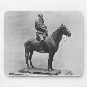 Lew Tolstoi, der Delire reitet Mousepad