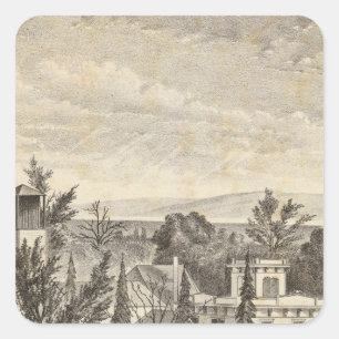 Lewelling Quadratischer Aufkleber