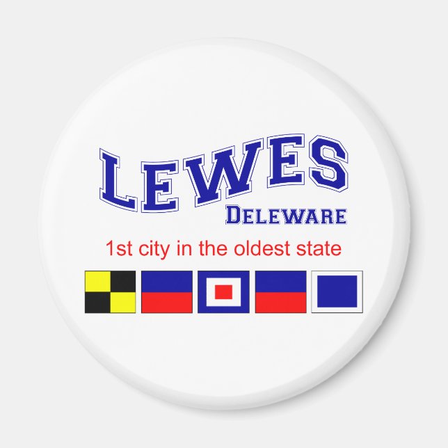 Lewes, DE Magnet (Vorne)