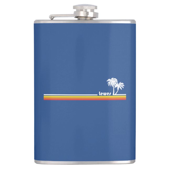 Lewes, Delaware Flachmann (Vorderseite)