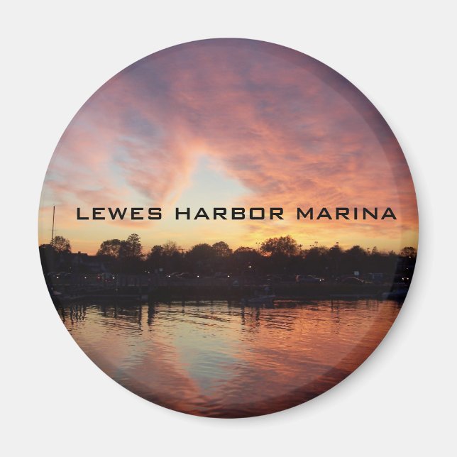 LEWES HARBOR MARINA MAGNET (Vorne)