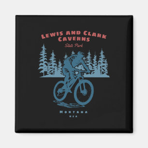 Lewis And Clark Caverns State Park Mountainbike B Magnet