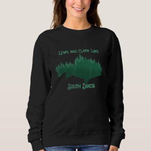 Lewis and Clark Lake South Dakota Souvenir Sweatshirt