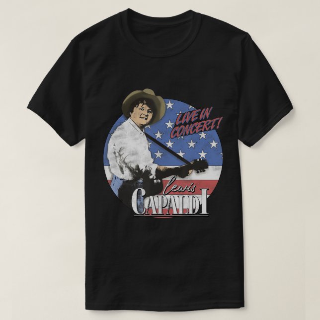 Lewis Capaldi â€"Americas Sweetheart Minneapolis T-Shirt (Design vorne)