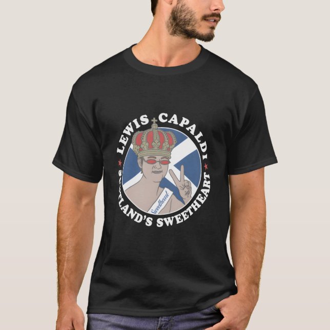 Lewis Capaldi Â€“ Schottlands Süße T-Shirt (Vorderseite)