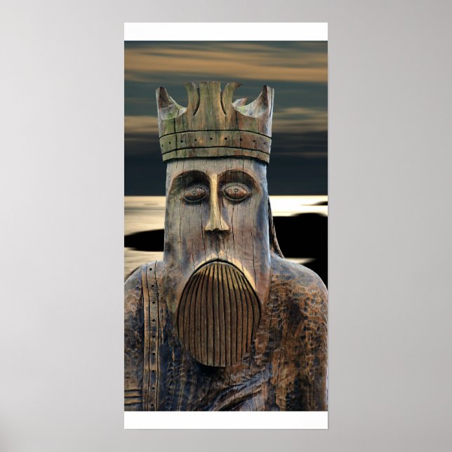 Lewis Chessman Poster Print (Vorne)