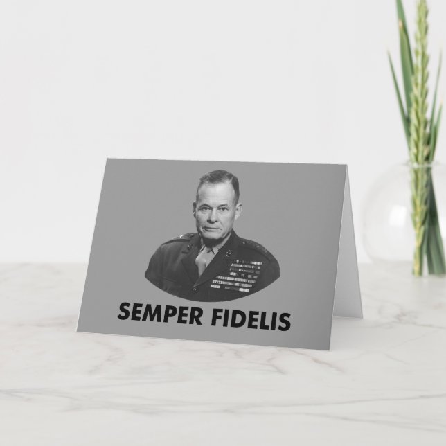 Lewis "Chesty" Puller Karte (Vorderseite)