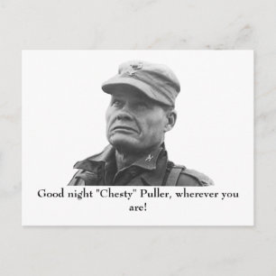 Lewis "Chesty" Puller Postkarte