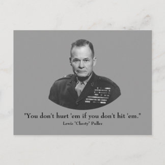 Lewis "Chesty" Puller Postkarte
