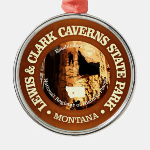 Lewis & Clark Caverns SP Ornament Aus Metall