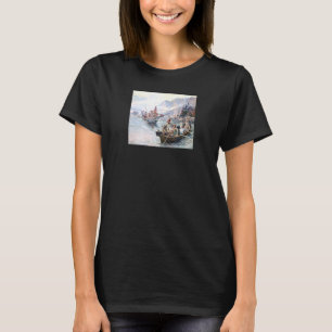 Lewis Clark Expedition über die Unterkolumbien T-Shirt