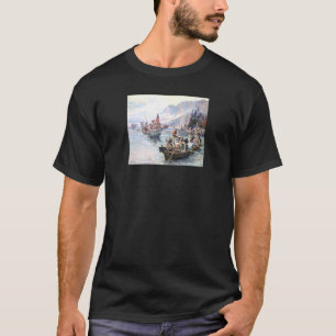 Lewis Clark Expedition über die Unterkolumbien T-Shirt