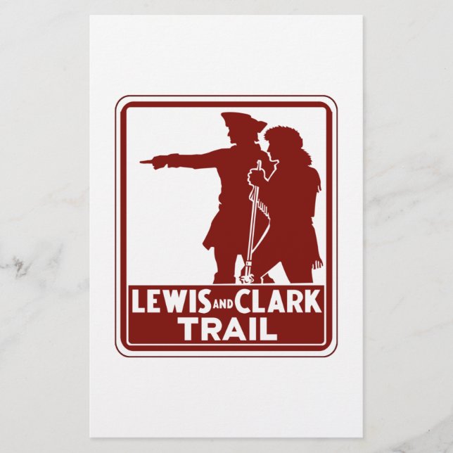 Lewis & Clark, Traffic Guide Sign, USA (Vorderseite)